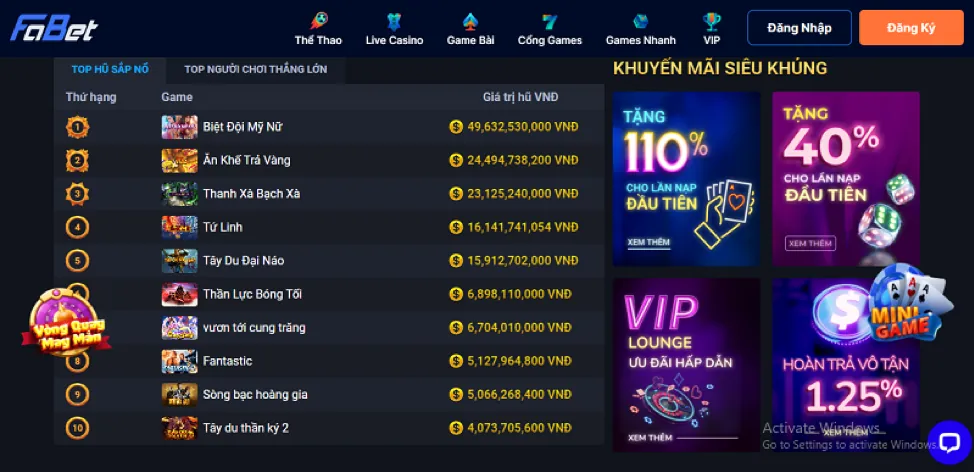 Giới thiệu về các trò chơi slot tại vn88bl
